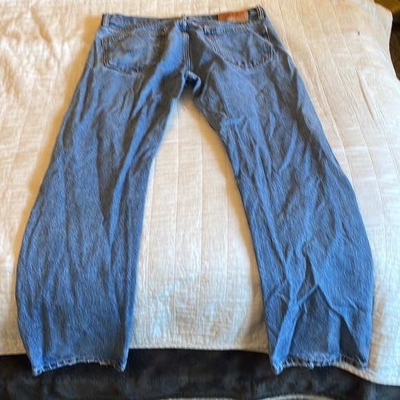 Levi’s 505 straight leg denim jeans 34x32 - Picture 5 of 8